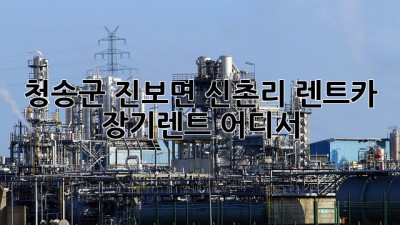 청송군 진보면 신촌리 렌트카 장기렌트, 어디서?